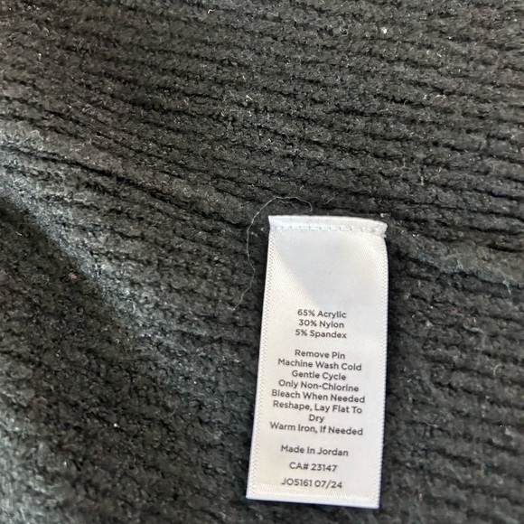 Talbots Black Cardigan Sweater V-Neck Knit - Picture 11 of 16